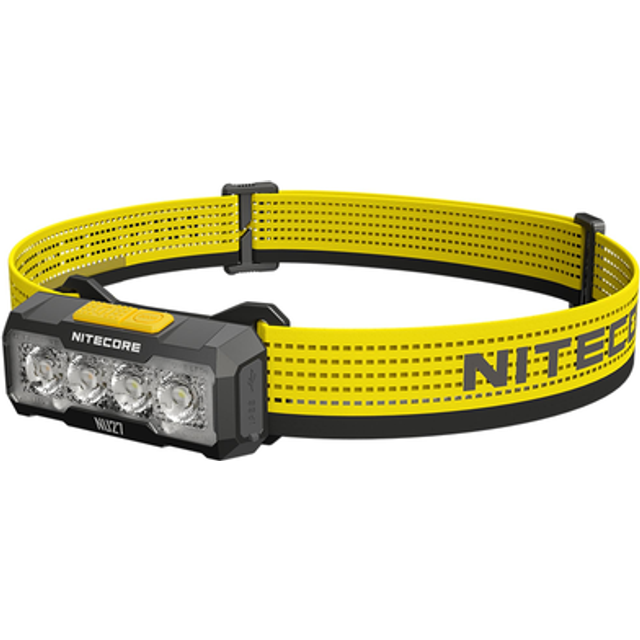 Nitecore NU27 pannlampa uppladdningsbar skugga svart
