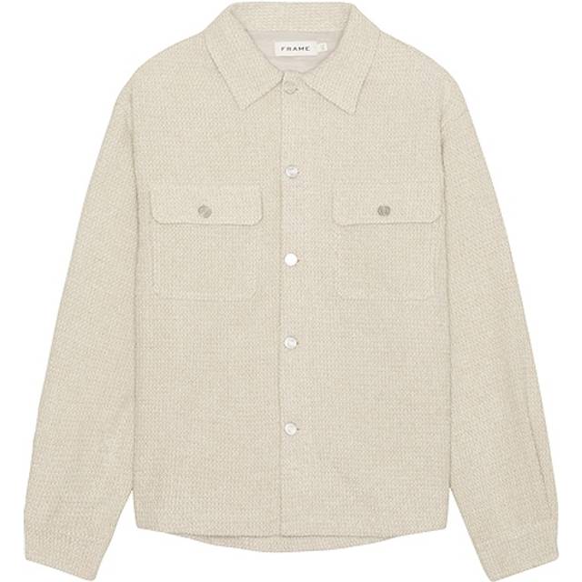 Frame Tweed overshirt - beige (UK 38)