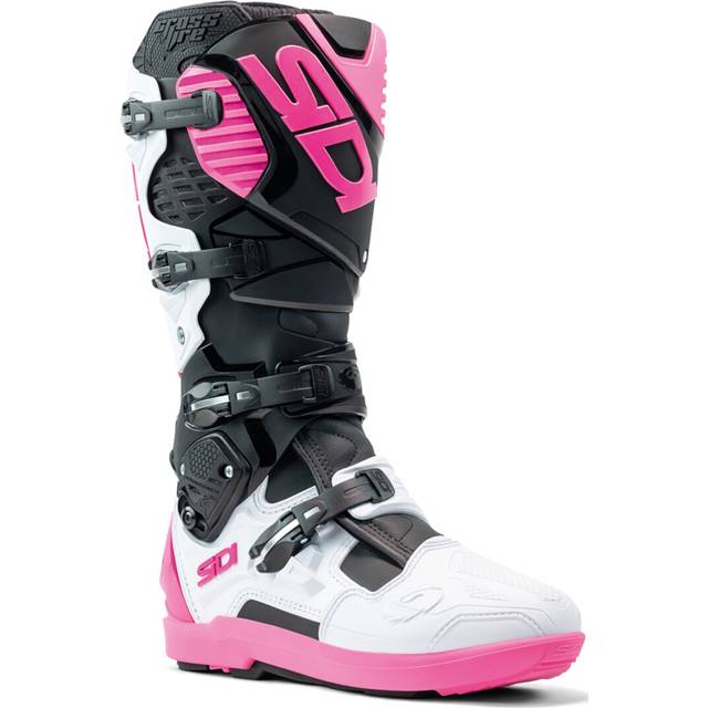 Sidi Crossfire 3 SRS, boots , color: Black/White/Pink , size: 46 EU