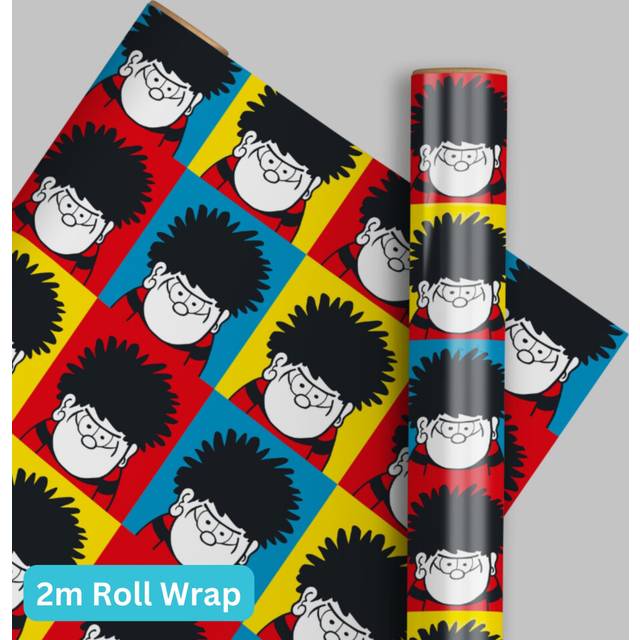 Beano Wrapping Paper 2m Roll Wrap