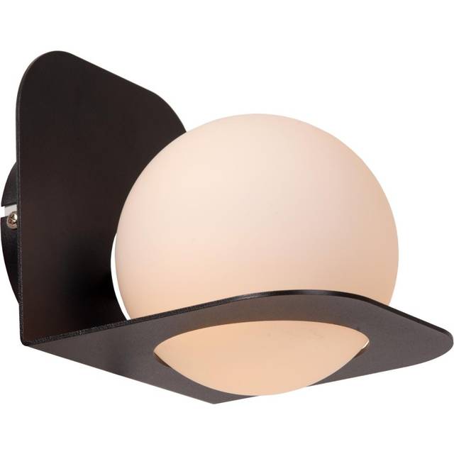 Lucide - davy - Wall light Bathroom - 1xG9 - IP44 - Black