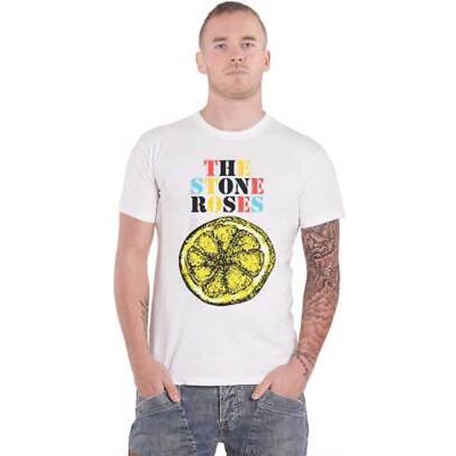 The stone roses lemon multicolour t shirt