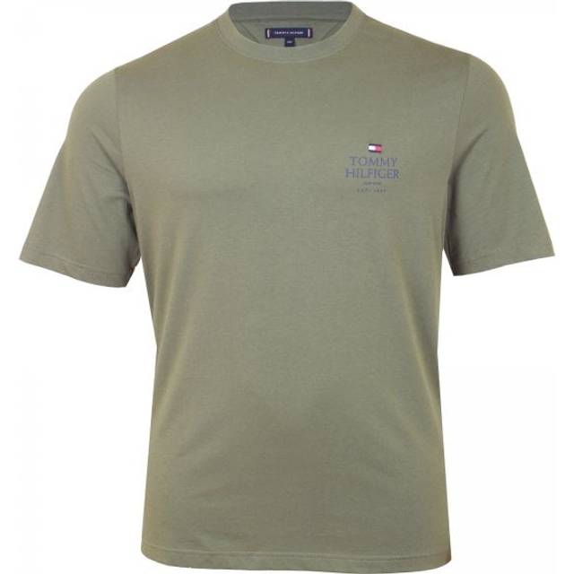 Tommy Hilfiger Plus Size Stack T-Shirt Battle Green