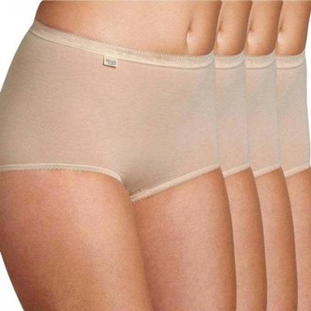 Sloggi 4-pack Basic Plus Maxi - Beige - 44