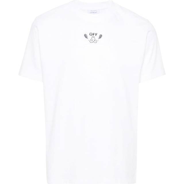 Off-White - Bandana Arrows-print T-shirt - men - Elastane/Cotton/Cotton/Polyester - S
