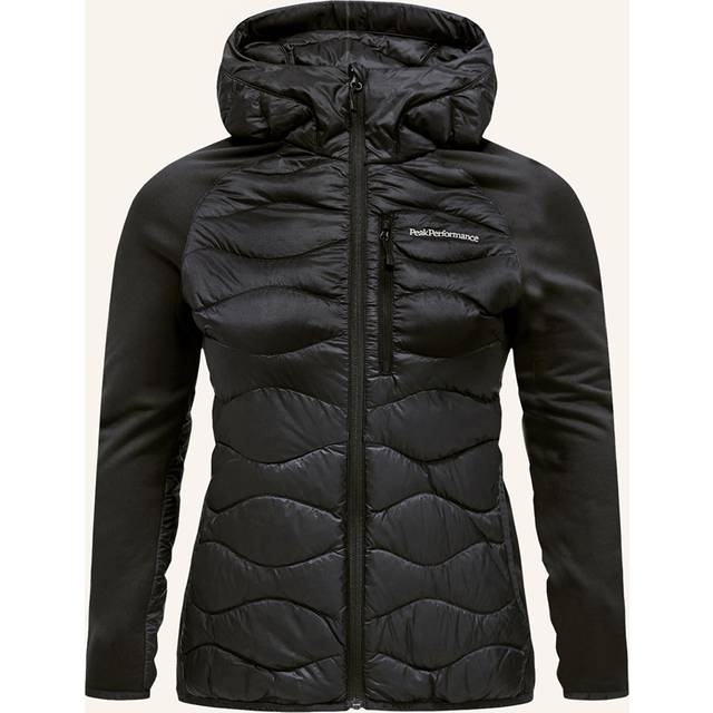Helium Down Hybrid Hood W Black (S) - Svart (S)