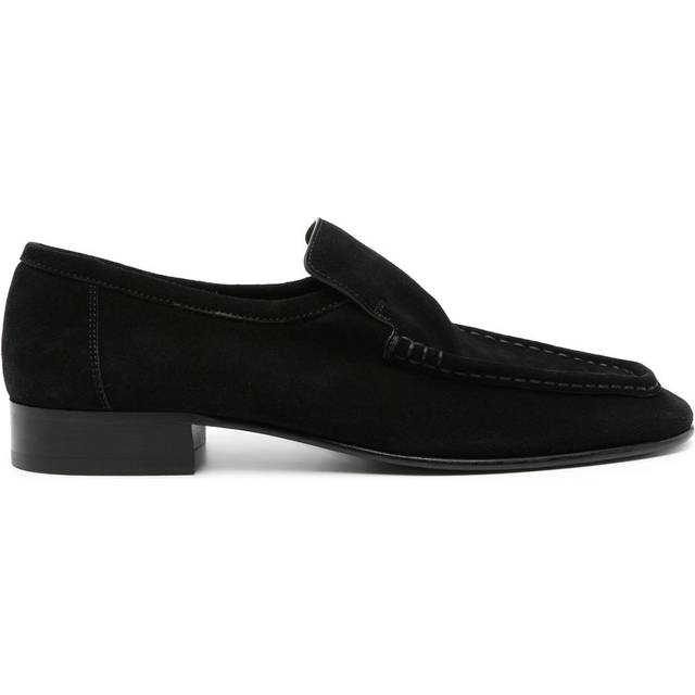 The Row - New Soft suede loafers - women - Suede - 37 - Black