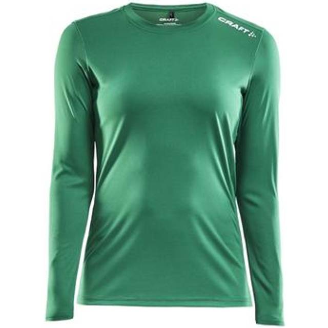 Craft Rush LS Tee W - Darkgreen - X-Small