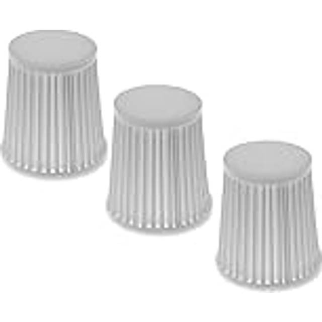 Vhbw - Filter Set 3x Vacuum Cleaner Filters compatible with Bosch gas 14,4 v-li, gas 18 v-li, pas 18 li Vacuum Cleaner - hepa Filter, Allergy Filter