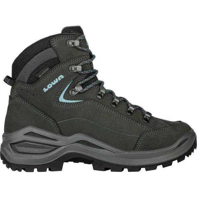 Lowa Women's Renegade Evo GTX Mid Vandringskängor Dam Storlek 4 Färg grå/svart