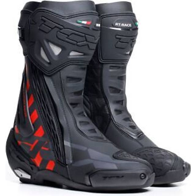 Tcx - Rt-race Bottes Moto Homme - Tissus - Men - Black/red - 38 - BLACK/RED