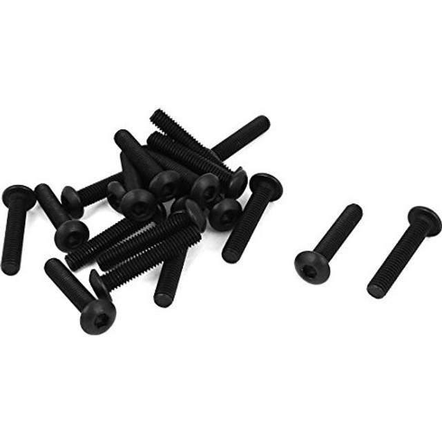 "#10-32 x 1"" UNF 10.9 Alloy Steel Hex Socket Button Head Screws 20 Pcs"