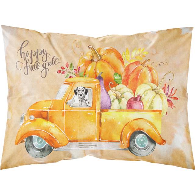 Fall Harvest Dalmatian Fabric Standard Pillowcase