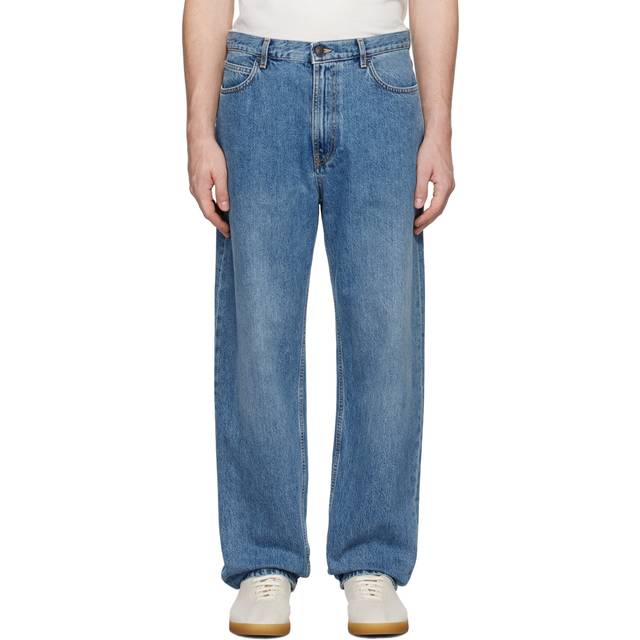 The Row Blue Elordi Jeans - LIN LIGHT INDIGO - WAIST US 36