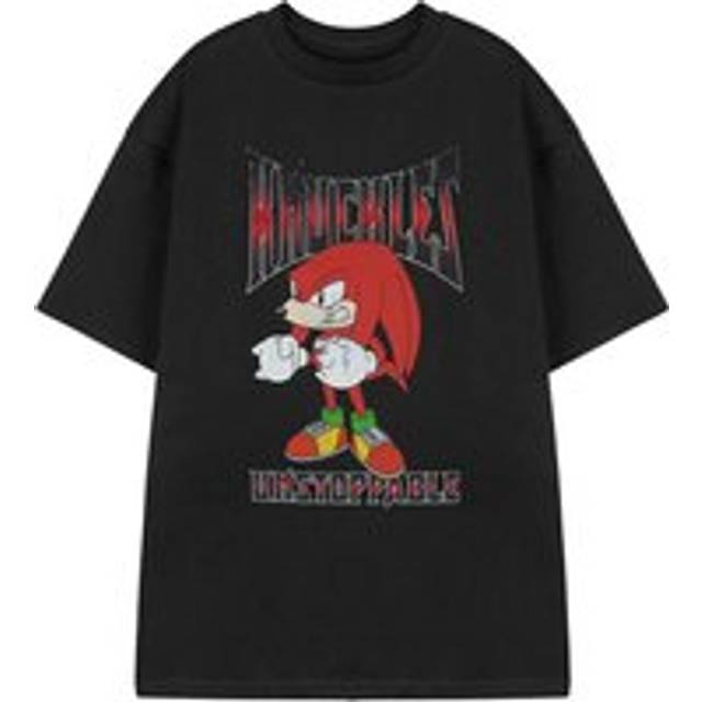 (XXX-Large) Sonic the Hedgehog Short Sleeved T-Shirt (Mens Black)