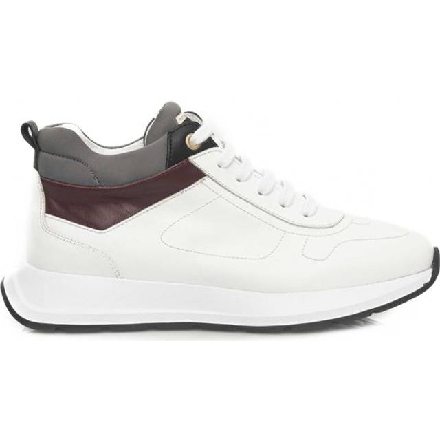 Cerruti 1881, Sneakers, female, White, 5 UK, Genuine Leather Women's Platform Trainers