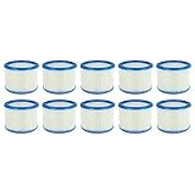 vhbw Set 10x Filters Replacement for Milwaukee 4932352304, 4002395369638 for Vacuum Cleaner - Cartridge Filter