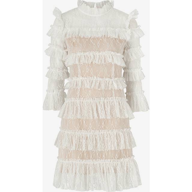 By Malina - Spetsklänning Carmine Mini Dress - Vit