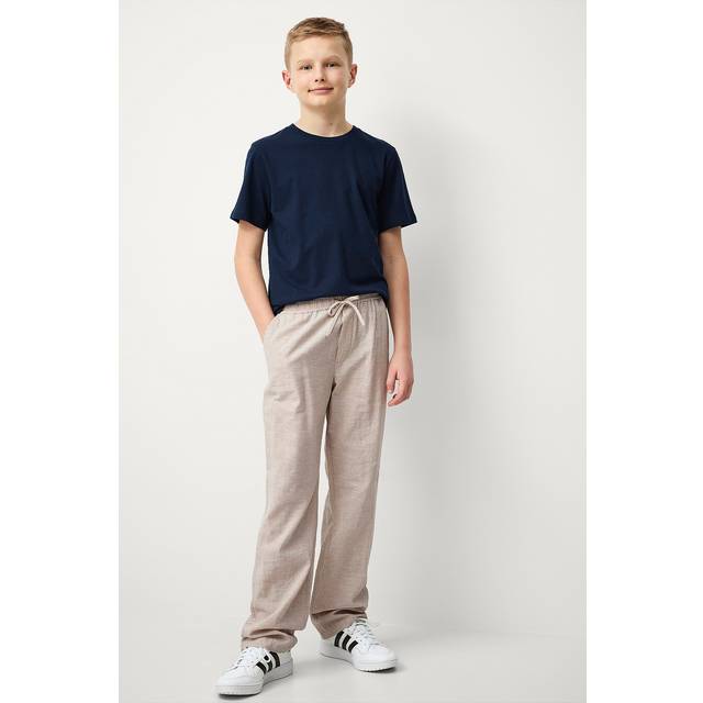 Ellos Collection - Linnebyxor Melker - Beige