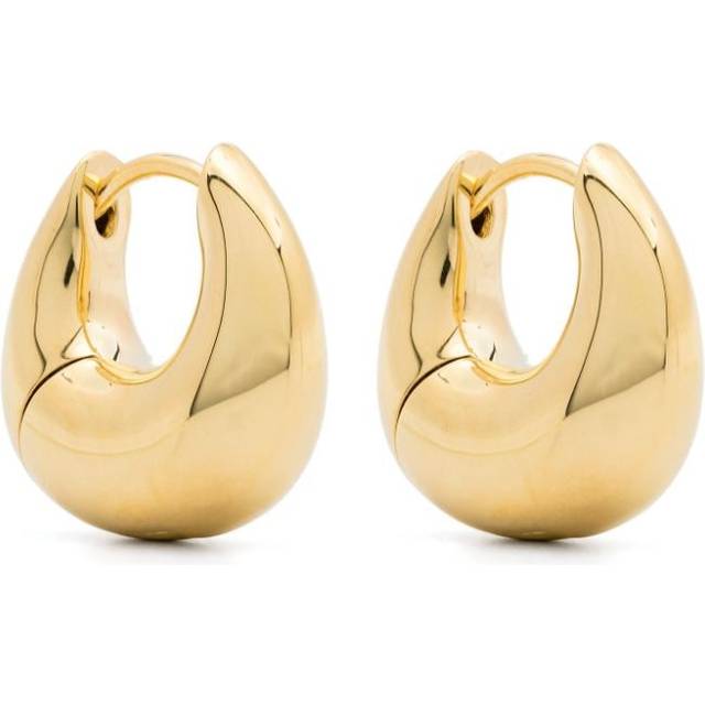Tom Wood - small Bao hoop earrings - unisex - Other fibres - One Size - Gold