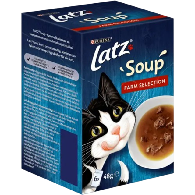 Purina Latz Soup Farm Selection 6-pack x 48 g