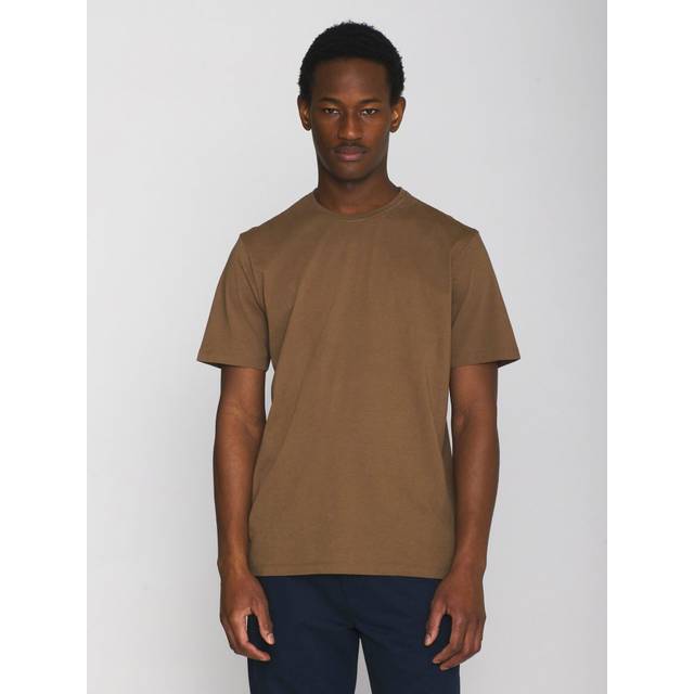 Knowledge Cotton Apparel Agnar Basic Tshirt - Regenerative Organic Certified™ Gots/vegan Herr Kortärmade Stl. S Från Magasin - Cub (S)