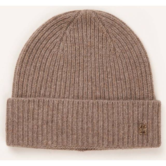 Tommy Hilfiger Cashmere Chic Knitted hat brown