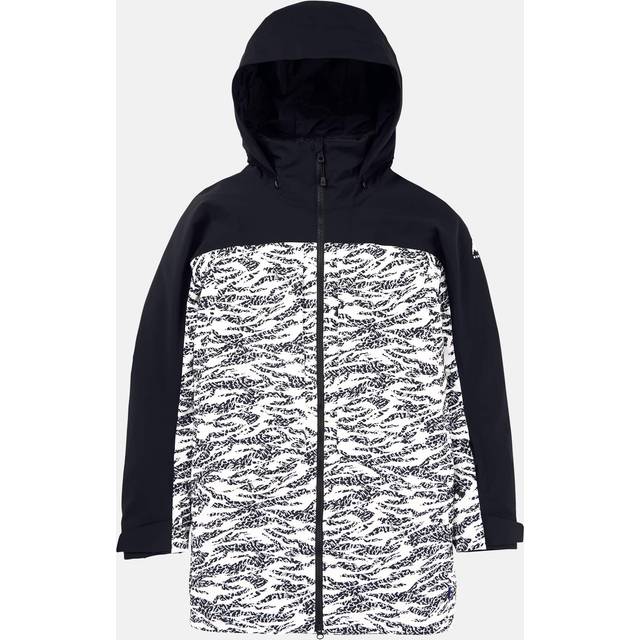 Burton Women's Prowess 2.0 2L Jacket, True Black / Zebra Camo, L