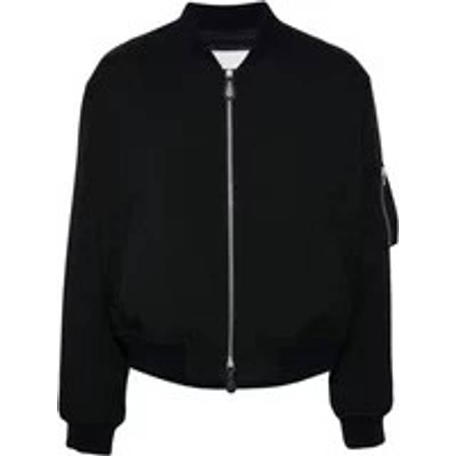 Jil Sander Men's Padded Bomber Jacket in Blue | Size 48 | J22BN0241J70001402 (48)
