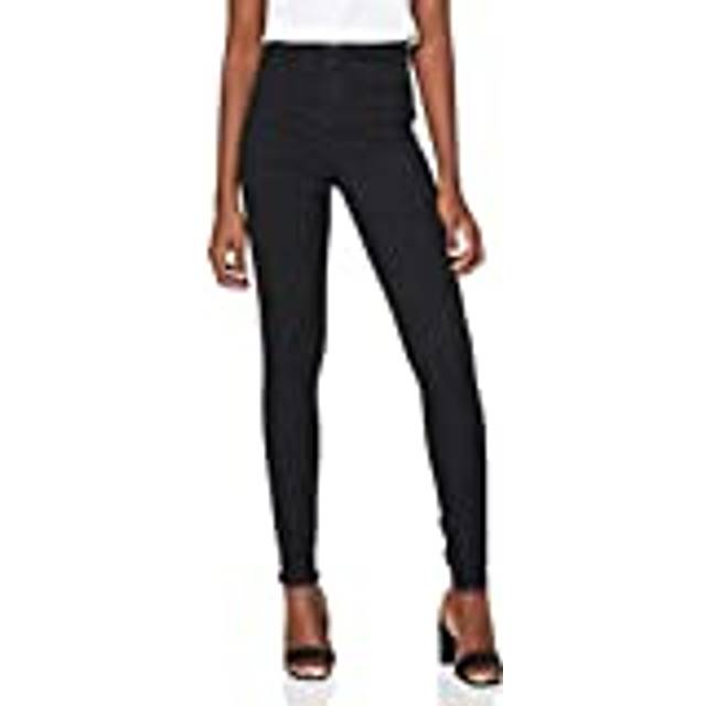 Noisy May - Ella Super Black - Jeans - black - XL / L30 - 78% Cotton, 17% Polyester, 5% Elastane,Denim