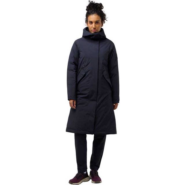 Jack Wolfskin Women’s waterproof winter coat Brandenburger Coat Women RDS 2XL dark navy dark navy