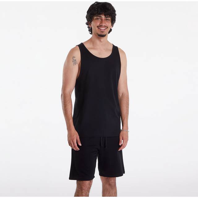 Urban Classics Jersey Big Tank Tanktop black - XXL