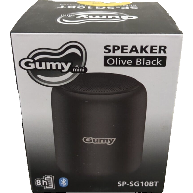 JVC Gumy SP-SG10BT Bluetooth Högtalare - Svart