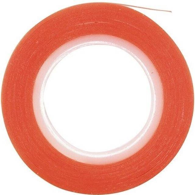 Double sided tape (3mm) super strong sticky self-adhesive tape - red