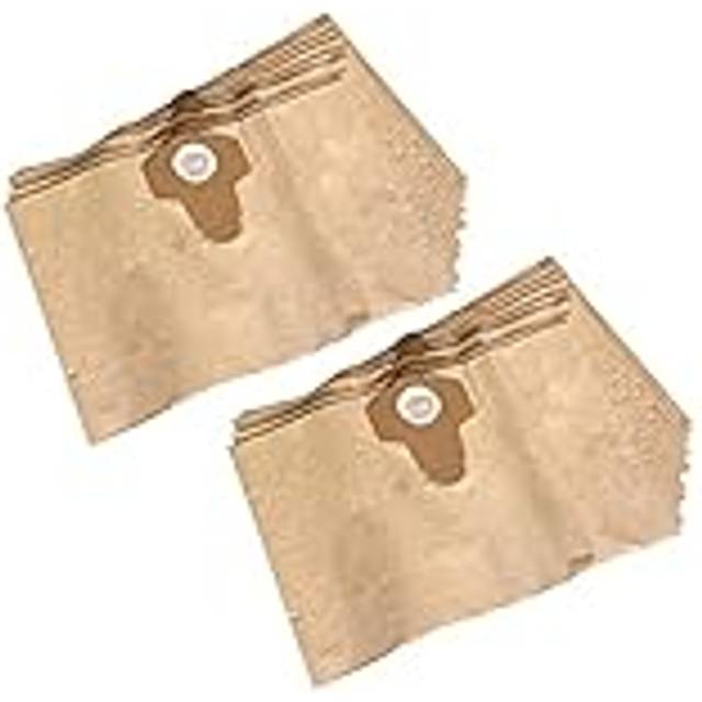 20x Vacuum Cleaner Bag compatible with Hoover tcp 1600 - 2499 Capture Vacuum Cleaner - Paper, 38 cm x 24.5 cm, brown - Vhbw