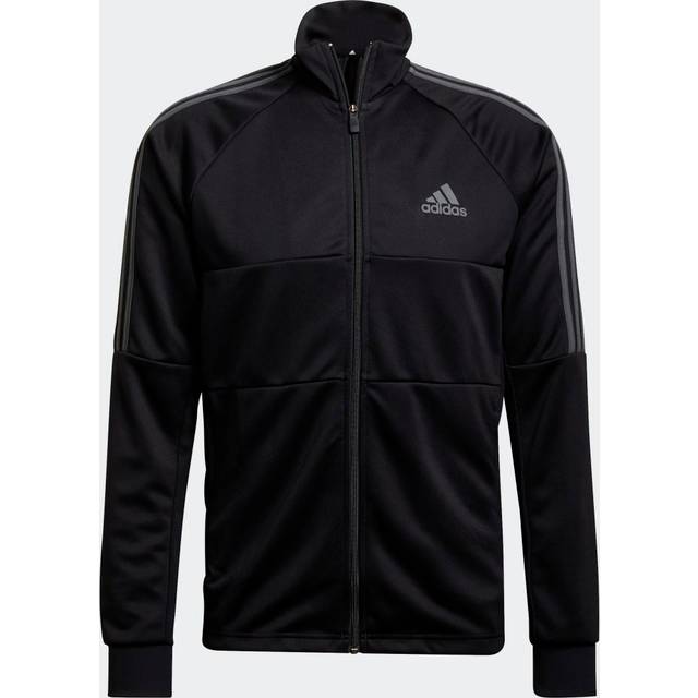 AEROREADY Sereno Cut 3-Stripes Slim Track Jacket - Black / Grey Six