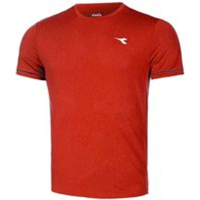Diadora T-shirt Herrar Röd - S - röd