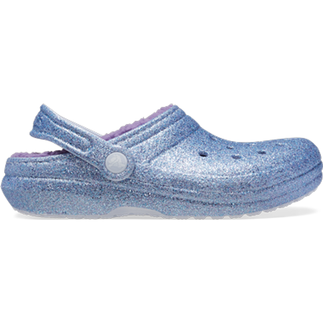 Crocs Classic fodrad Clog K, frostat glitter, 12 UK, Frostat glitter, 12 UK