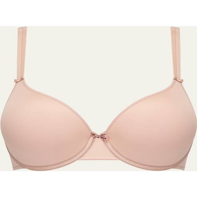 Basic Invisible T Shirt Bra - Pink - 34F
