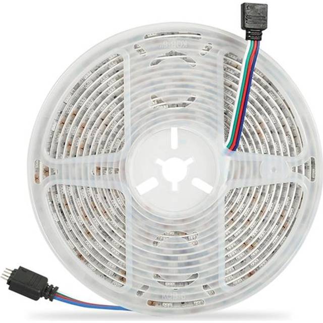 Fresh Fab Finds FFF-GPCT2106 16.4 ft. 300 LEDs RGB Color Changing Wi-Fi Smart LED Light Strip Work with Alexa Google Assistant