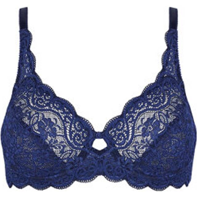 Triumph Amourette 300 Deep Water Blue High Apex Bra - 34D, DEEP WATER