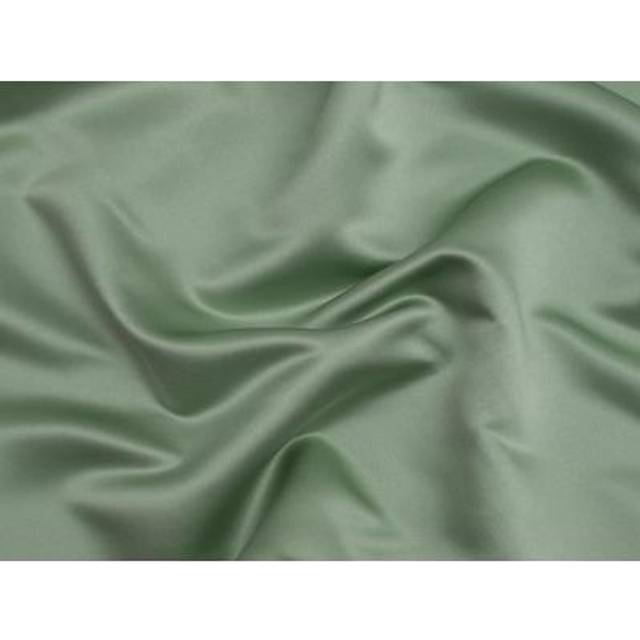 Minerva Core Range Classique Duchess Satin Fabric Sage Green