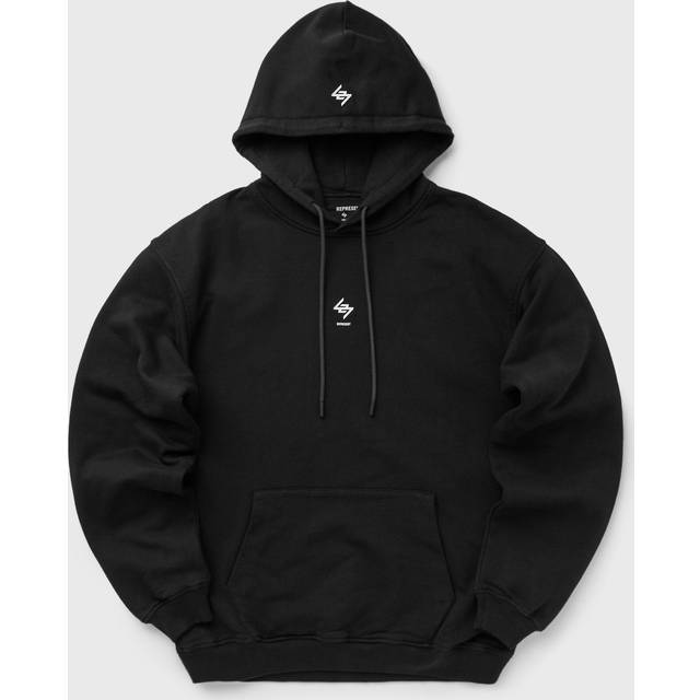 REPRESENT 247 Men'S Logo Cotton 247 Oversized Hoodie - Black