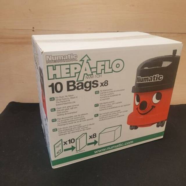 80 x genuine henry hoover bags hepaflo vacuum hetty bags bulk, job lot numatic
