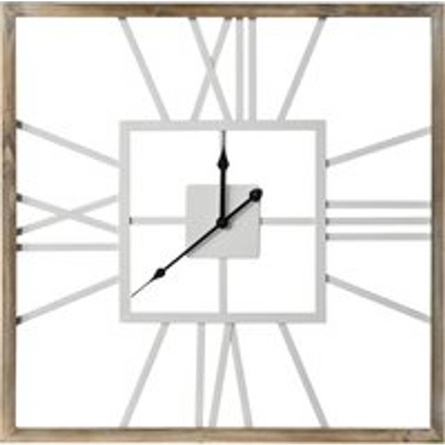 Vintage Large Wall Clock with Roman Numerals