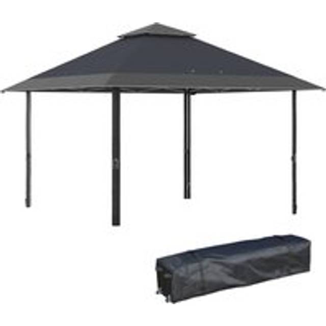 4 x 4m Pop-up Gazebo Double Roof Canopy Tent with UV Proof