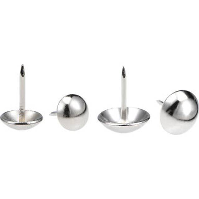 Upholstery Nails Tacks Studs Round Pins Sofa Shoe Decor Furniture Wood Silver