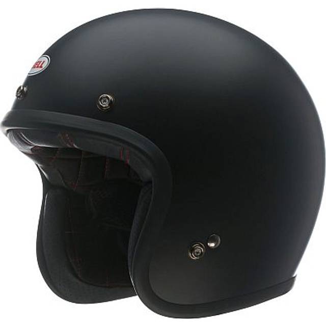 Bell Custom 500 Solid, open face helmet , color: Matt-Black , size: L
