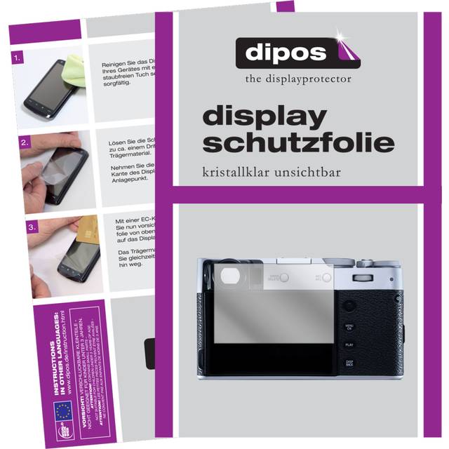 Screen protector for fujifilm x100v protection crystal clear dipos