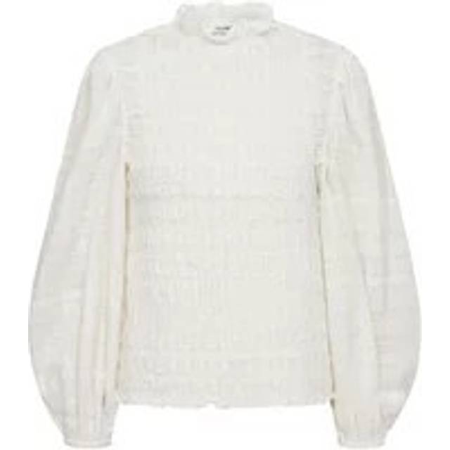 Co'Couture, Blouses, female, White, M, Keracc Smock Blouse